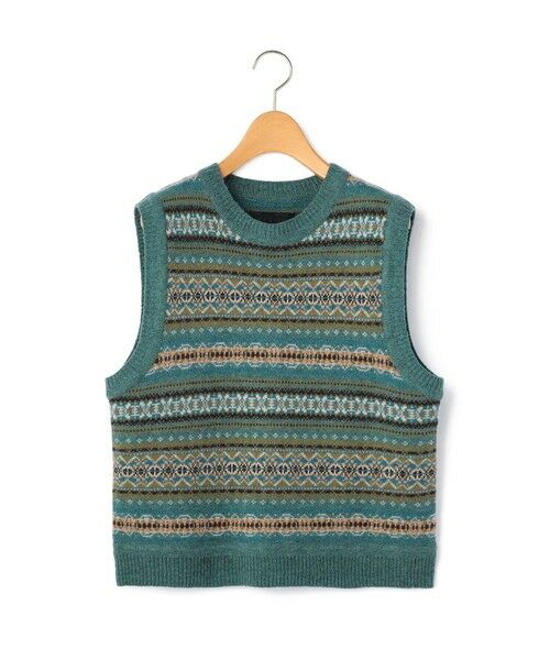 KEITH Lサイズ / キースエルサイズ ニット・セーター | 【Lサイズ】フェアアイルニットベスト | 詳細2