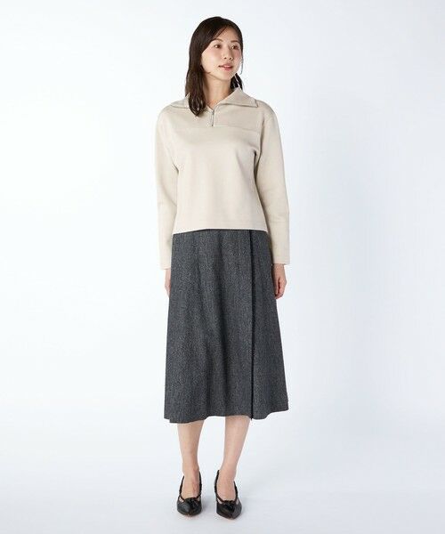 KEITH Lサイズ / キースエルサイズ カットソー | 【Lサイズ】ポンチジッププルオーバーカットソー | 詳細4