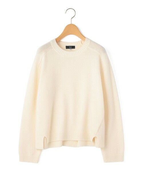 KEITH Lサイズ / キースエルサイズ ニット・セーター | 【Lサイズ】ファインウールニット（ホワイト）