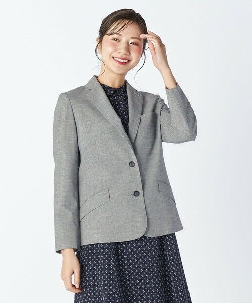 KEITH Lサイズ / キースエルサイズ テーラードジャケット | 【Lサイズ】ハウンドトゥースジャケット（ブラック）