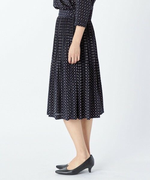 KEITH Lサイズ / キースエルサイズ ミニ・ひざ丈スカート | 【Lサイズ】ジオメトリックパターンスカート | 詳細1