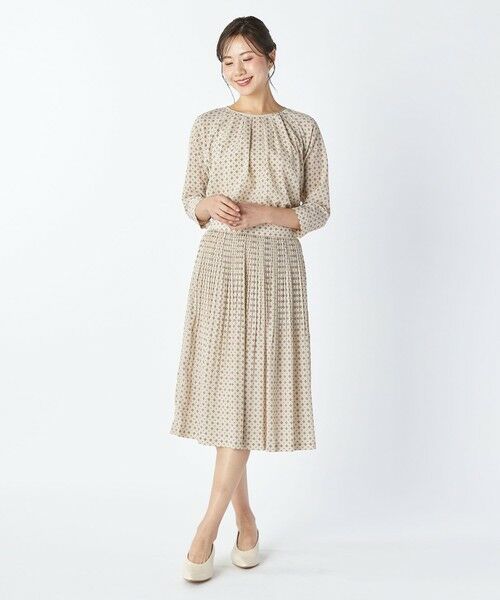 KEITH Lサイズ / キースエルサイズ ミニ・ひざ丈スカート | 【Lサイズ】ジオメトリックパターンスカート | 詳細10