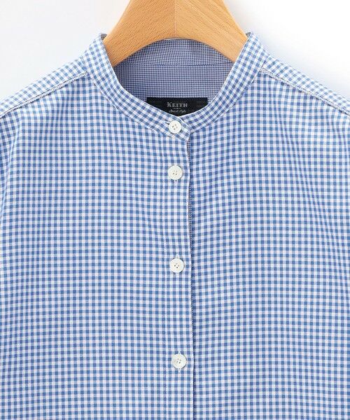 KEITH Lサイズ / キースエルサイズ シャツ・ブラウス | 【Lサイズ】クラシックチェックブラウス | 詳細4