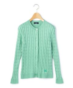 KEITH Lサイズ / キースエルサイズ ニット・セーター | 【Lサイズ】ハイゲージケーブルニットカーディガン