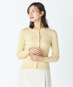 KEITH Lサイズ / キースエルサイズ ニット・セーター | 【Lサイズ】ハイゲージケーブルニットカーディガン