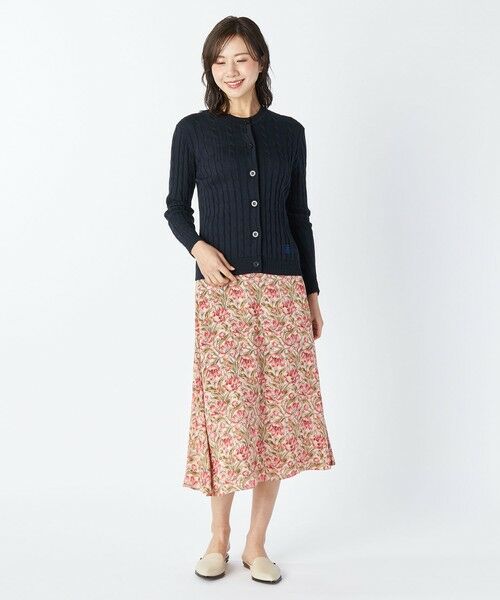 KEITH Lサイズ / キースエルサイズ ニット・セーター | 【Lサイズ】ハイゲージケーブルニットカーディガン | 詳細1