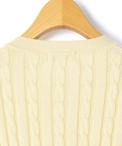 KEITH Lサイズ / キースエルサイズ ニット・セーター | 【Lサイズ】ハイゲージケーブルニットカーディガン | 詳細9