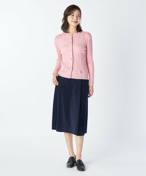 KEITH Lサイズ / キースエルサイズ ニット・セーター | 【Lサイズ】ハイゲージケーブルニットカーディガン | 詳細13