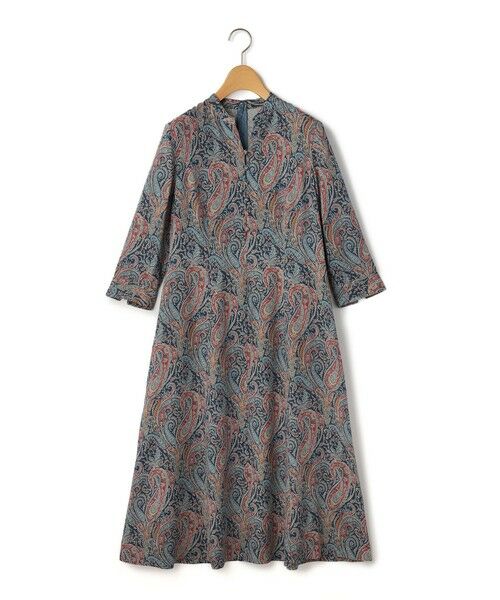 KEITH Lサイズ / キースエルサイズ ドレス | 【Lサイズ】イングリッシュチンツワンピース（ネイビー）