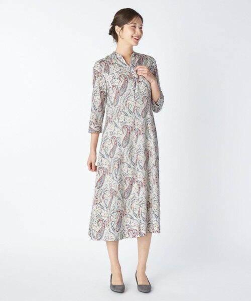 KEITH Lサイズ / キースエルサイズ ドレス | 【Lサイズ】イングリッシュチンツワンピース（オフホワイト）