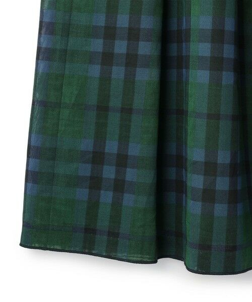 KEITH Lサイズ / キースエルサイズ ミニ・ひざ丈スカート | 【Lサイズ】オーガンジーキースチェックスカート | 詳細9