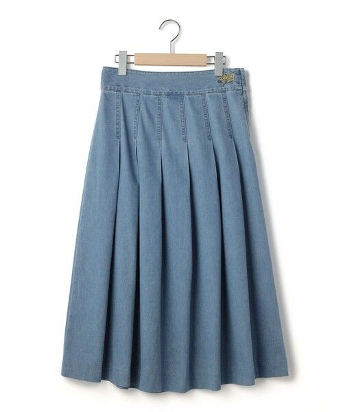 KEITH Lサイズ / キースエルサイズ ミニ・ひざ丈スカート | 【Lサイズ】６ｏｚデニムスカート（ブルー）