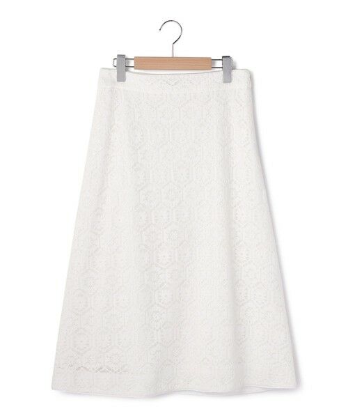 KEITH Lサイズ / キースエルサイズ ミニ・ひざ丈スカート | 【Lサイズ】クロッシェレーススカート | 詳細4
