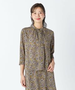 KEITH Lサイズ / キースエルサイズ シャツ・ブラウス | 【Lサイズ】ウッドカットフラワーブラウス