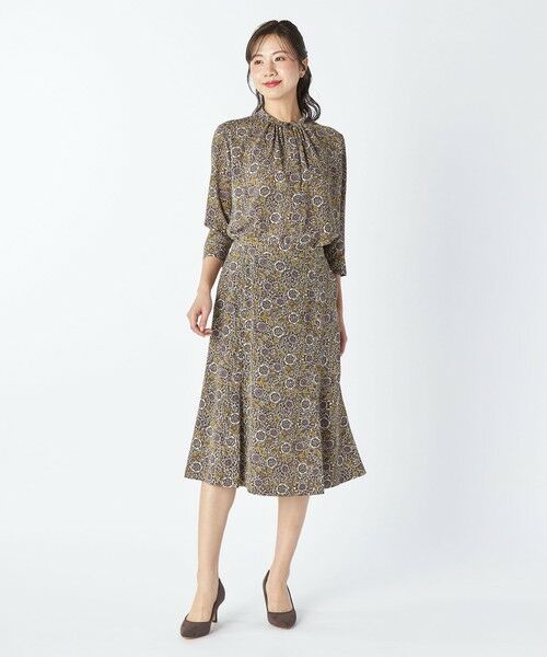 KEITH Lサイズ / キースエルサイズ シャツ・ブラウス | 【Lサイズ】ウッドカットフラワーブラウス | 詳細1