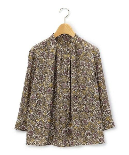 KEITH Lサイズ / キースエルサイズ シャツ・ブラウス | 【Lサイズ】ウッドカットフラワーブラウス | 詳細2