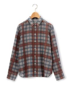 KEITH Lサイズ / キースエルサイズ シャツ・ブラウス | 【Lサイズ】オーガンジーキースチェックブラウス