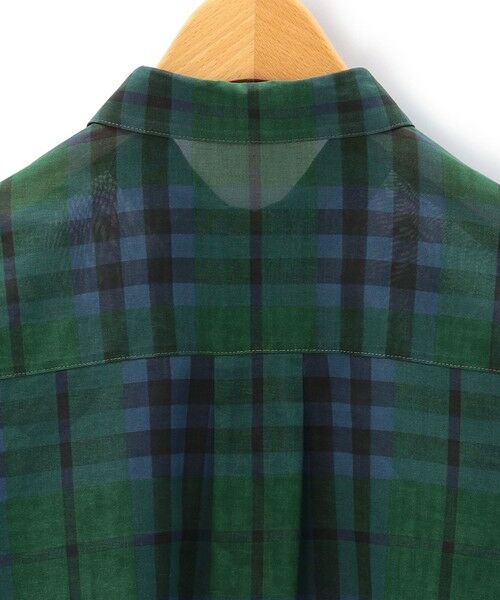 KEITH Lサイズ / キースエルサイズ シャツ・ブラウス | 【Lサイズ】オーガンジーキースチェックブラウス | 詳細5