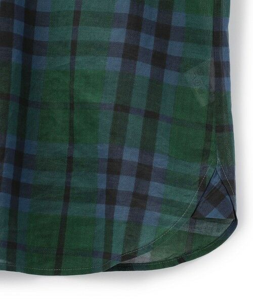 KEITH Lサイズ / キースエルサイズ シャツ・ブラウス | 【Lサイズ】オーガンジーキースチェックブラウス | 詳細7