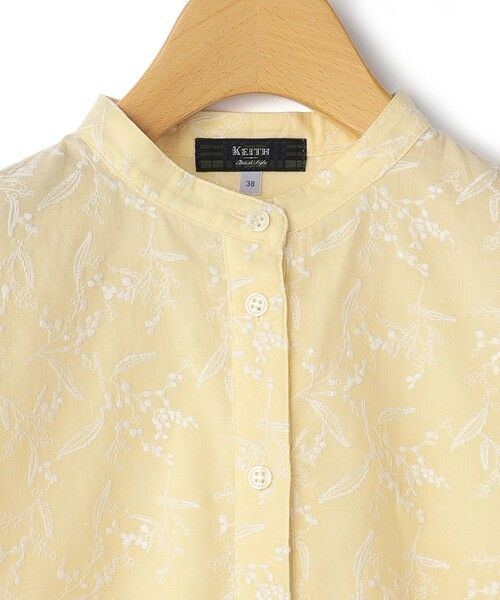 KEITH Lサイズ / キースエルサイズ シャツ・ブラウス | 【Lサイズ】ミモザエンブロイダリーブラウス | 詳細2