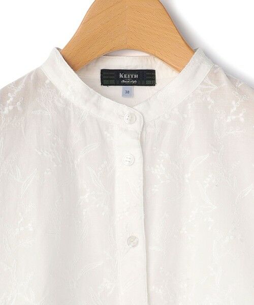 KEITH Lサイズ / キースエルサイズ シャツ・ブラウス | 【Lサイズ】ミモザエンブロイダリーブラウス | 詳細6
