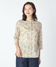 KEITH Lサイズ / キースエルサイズ シャツ・ブラウス | 【Lサイズ】ミモザパッチワークブラウス