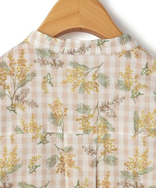 KEITH Lサイズ / キースエルサイズ シャツ・ブラウス | 【Lサイズ】ミモザパッチワークブラウス | 詳細5