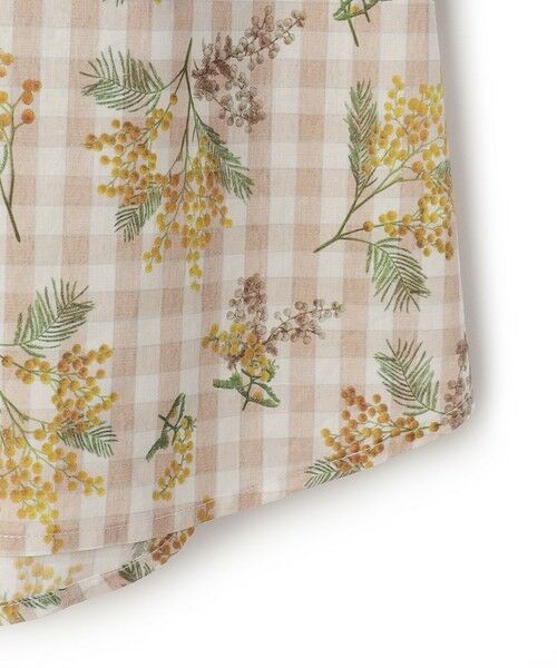 KEITH Lサイズ / キースエルサイズ シャツ・ブラウス | 【Lサイズ】ミモザパッチワークブラウス | 詳細7