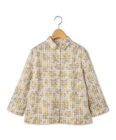 KEITH Lサイズ / キースエルサイズ シャツ・ブラウス | 【Lサイズ】ミモザパッチワークシャツブラウス