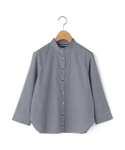 KEITH Lサイズ / キースエルサイズ シャツ・ブラウス | 【Lサイズ】クラシックパターンブラウス（ネイビー）