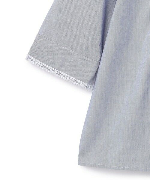 KEITH Lサイズ / キースエルサイズ シャツ・ブラウス | 【Lサイズ】ヘアラインストライプブラウス | 詳細6