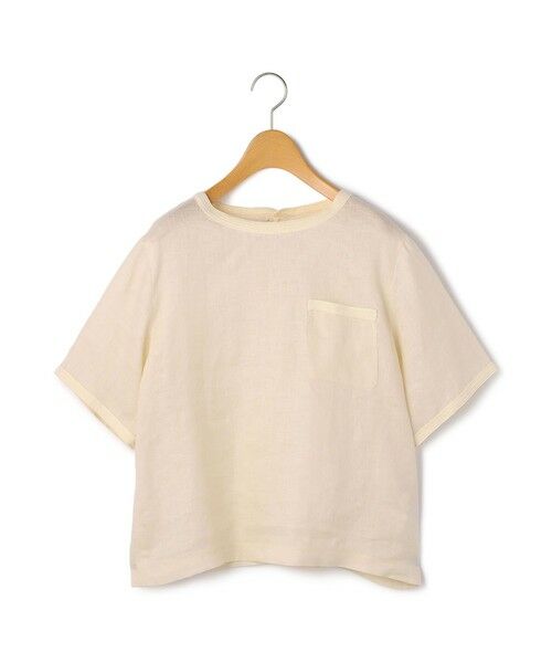 KEITH Lサイズ / キースエルサイズ シャツ・ブラウス | 【Lサイズ】60/ーリネンプルオーバー(オフホワイト)