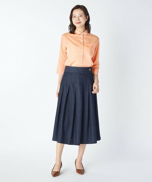 KEITH Lサイズ / キースエルサイズ シャツ・ブラウス | 【Lサイズ】シャンブレーローンブラウス | 詳細8