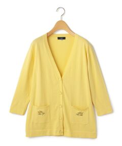 KEITH Lサイズ / キースエルサイズ ニット・セーター | 【Lサイズ】Ｍｉｍｏｓａ　Ｍｏｔｉｆニットカーディガン