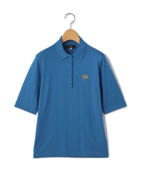 KEITH Lサイズ / キースエルサイズ ニット・セーター | 【Lサイズ】Ｍｉｍｏｓａ　Ｍｏｔｉｆニットプルオーバー（ブルー）