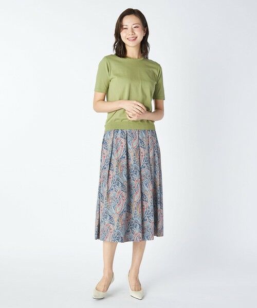 KEITH Lサイズ / キースエルサイズ ニット・セーター | 【Lサイズ】コットンハイゲージニットプルオーバー | 詳細1