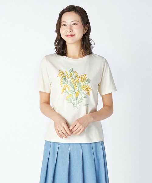 KEITH Lサイズ / キースエルサイズ カットソー | 【Lサイズ】４０／２天竺カットソー（オフホワイト）