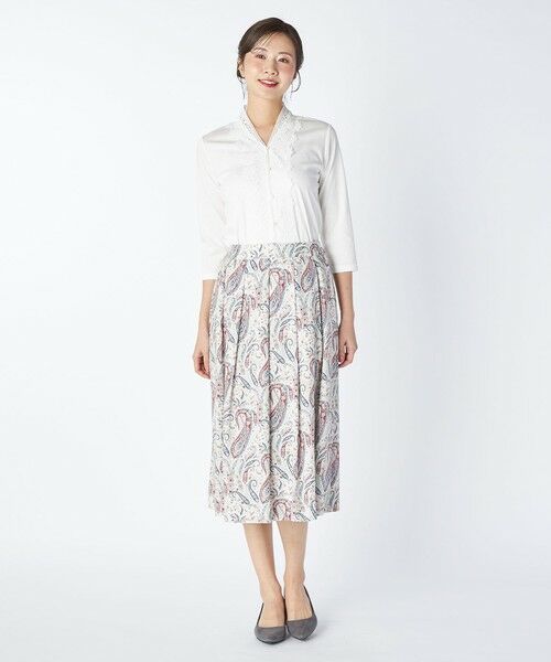 KEITH Lサイズ / キースエルサイズ カットソー | 【Lサイズ】コットンスムースVネックカットソー | 詳細1