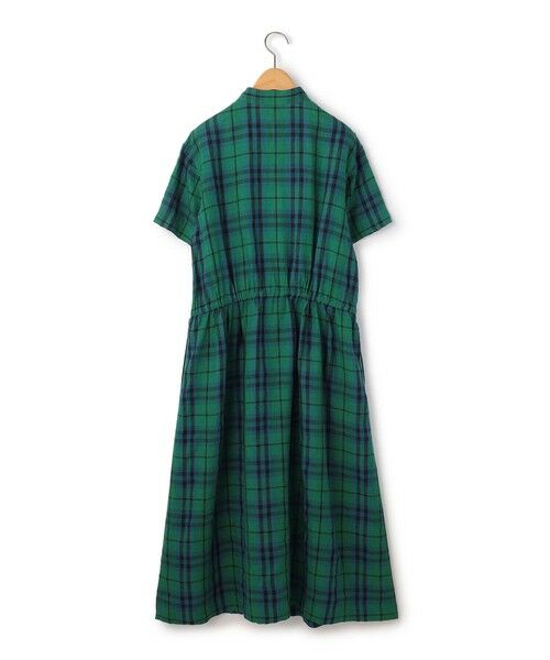 KEITH Lサイズ / キースエルサイズ ドレス | 【Lサイズ】リネンキースチェックワンピース | 詳細4