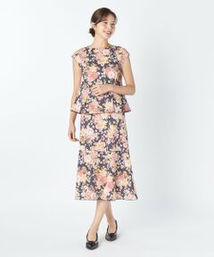 【Lサイズ】フローラルブーケスカート