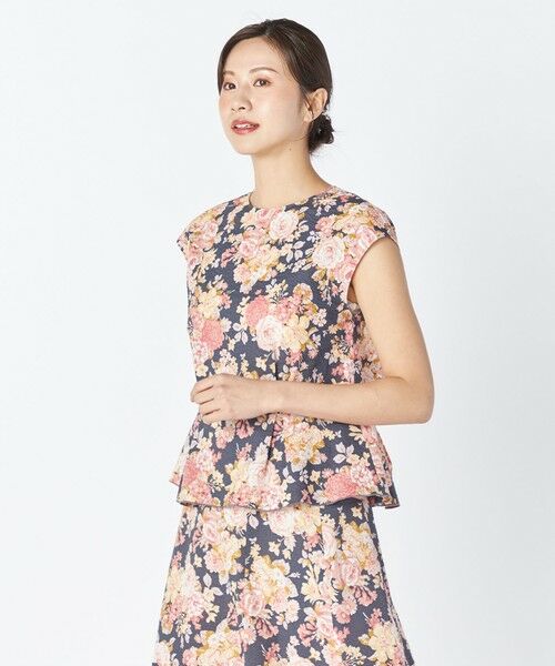 KEITH Lサイズ / キースエルサイズ ミニ・ひざ丈スカート | 【Lサイズ】フローラルブーケスカート | 詳細3