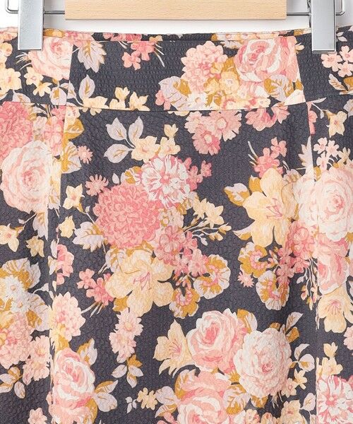 KEITH Lサイズ / キースエルサイズ ミニ・ひざ丈スカート | 【Lサイズ】フローラルブーケスカート | 詳細6