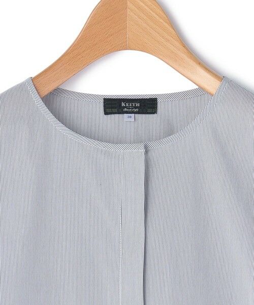 KEITH Lサイズ / キースエルサイズ シャツ・ブラウス | 【Lサイズ】コードレーンブラウス | 詳細2