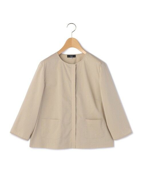 KEITH Lサイズ / キースエルサイズ シャツ・ブラウス | 【Lサイズ】コードレーンブラウス（ベージュ）