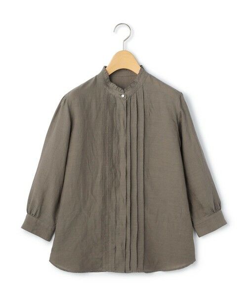 KEITH Lサイズ / キースエルサイズ シャツ・ブラウス | 【Lサイズ】ラミーローンブラウス | 詳細6