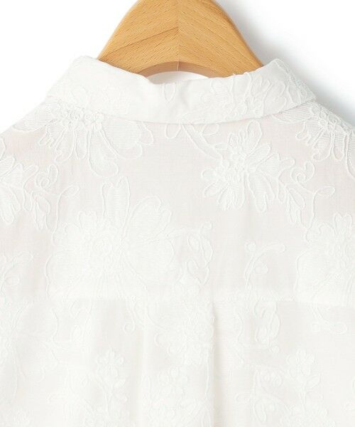 KEITH Lサイズ / キースエルサイズ シャツ・ブラウス | 【Lサイズ】アブストラクトエンブロイダリーブラウス | 詳細9