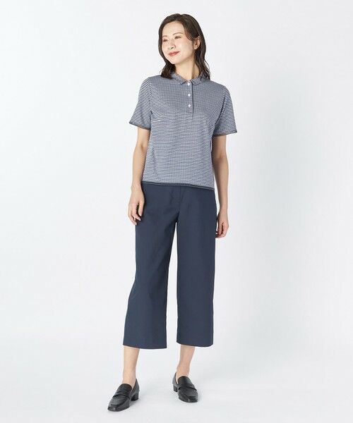 KEITH Lサイズ / キースエルサイズ カットソー | 【Lサイズ】ギンガムジャージーカットソーポロ | 詳細1