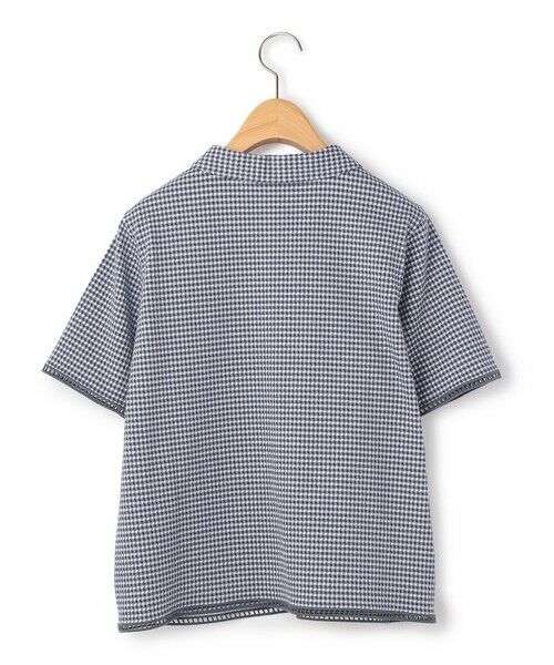 KEITH Lサイズ / キースエルサイズ カットソー | 【Lサイズ】ギンガムジャージーカットソーポロ | 詳細3