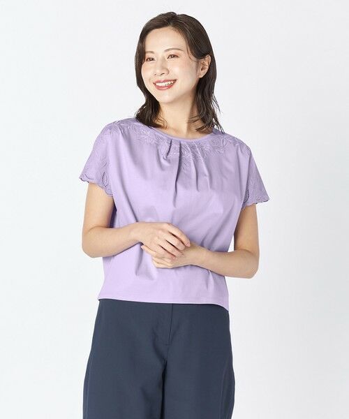 KEITH Lサイズ / キースエルサイズ カットソー | 【Lサイズ】６０／ースムースカットソーTシャツ（パープル）