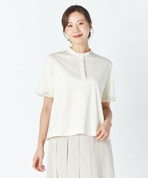 KEITH Lサイズ / キースエルサイズ カットソー | 【Lサイズ】６０／ースムースカットソープルオーバー（オフホワイト）